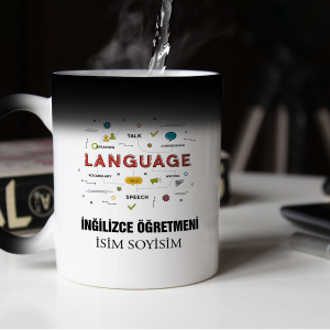 Kişiye Özel İngilizce Öğretmeni Sihirli Kupa