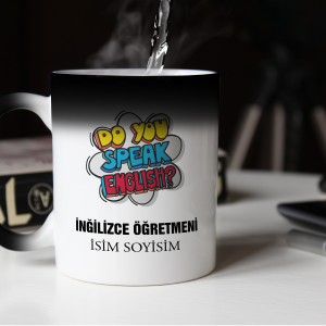 Kişiye Özel İngilizce Öğretmeni Sihirli Kupa