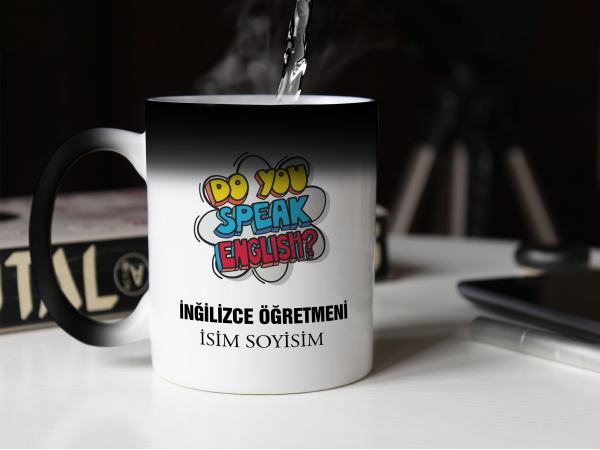 Kişiye Özel İngilizce Öğretmeni Sihirli Kupa