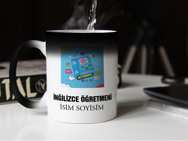 Kişiye Özel İngilizce Öğretmeni Sihirli Kupa