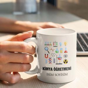 Kimya Öğretmeni Tasarımlı Kupa