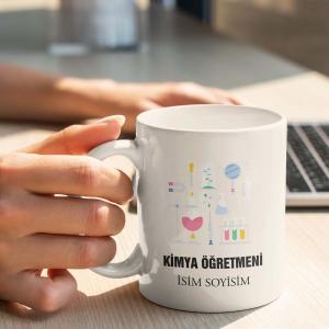 Kimya Öğretmeni Tasarımlı Kupa
