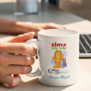 Kimya Öğretmeni Tasarımlı Kupa