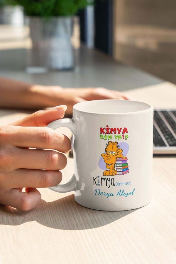 Kimya Öğretmeni Tasarımlı Kupa