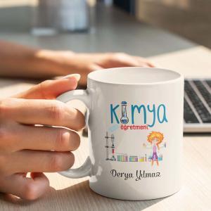 Kimya Öğretmeni Tasarımlı Kupa