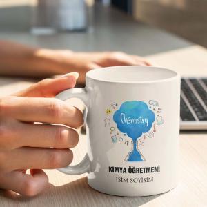 Kimya Öğretmeni Tasarımlı Kupa