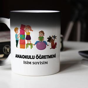 Kişiye Özel Ana Sınıfı Öğretmeni Sihirli Kupa
