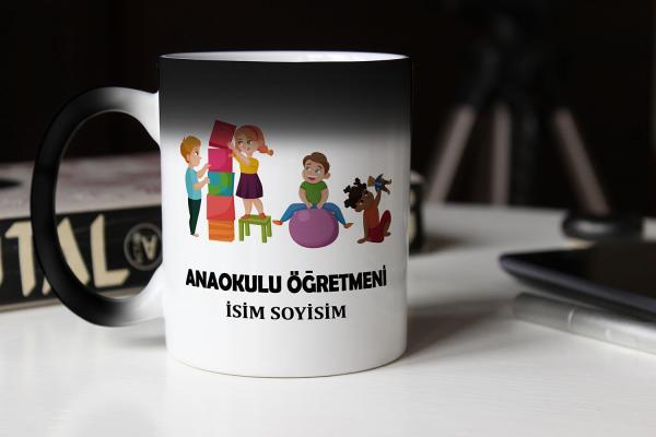 Kişiye Özel Ana Sınıfı Öğretmeni Sihirli Kupa
