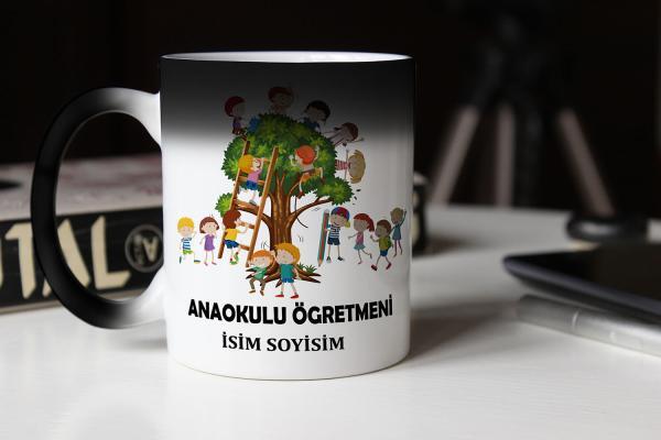Kişiye Özel Ana Sınıfı Öğretmeni Sihirli Kupa