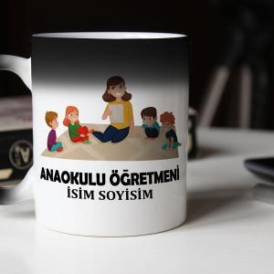 Kişiye Özel Ana Sınıfı Öğretmeni Sihirli Kupa