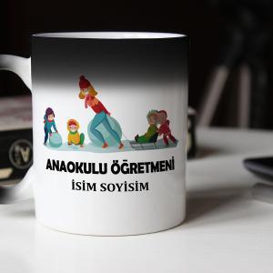 Kişiye Özel Ana Sınıfı Öğretmeni Sihirli Kupa