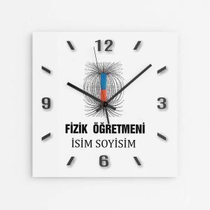 Kişiye Özel Fizik Öğretmeni Duvar Saati