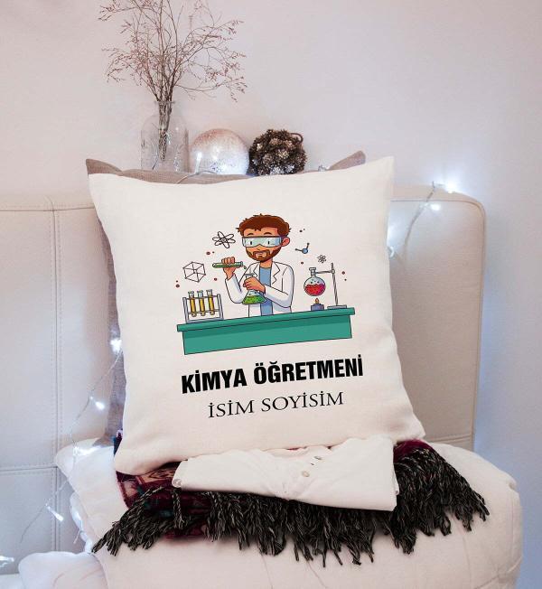 Kimya öğretmeni yastık