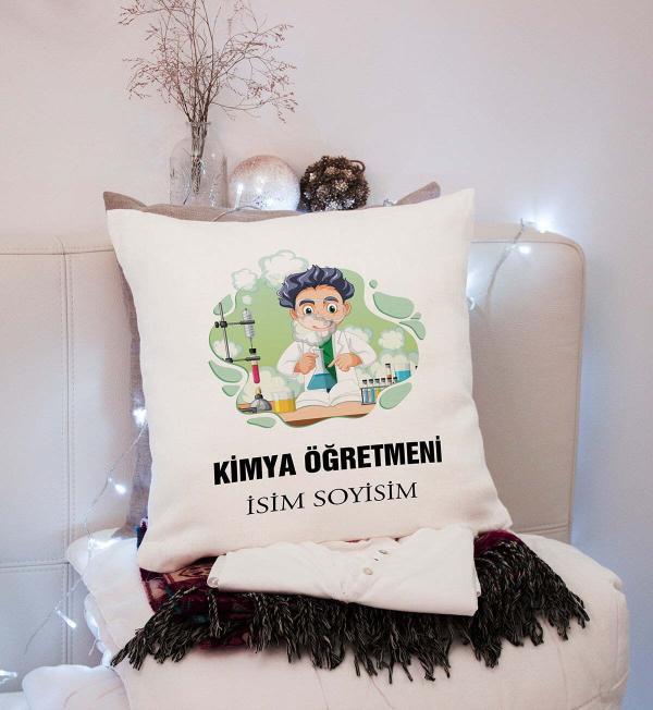 Kimya öğretmeni yastık