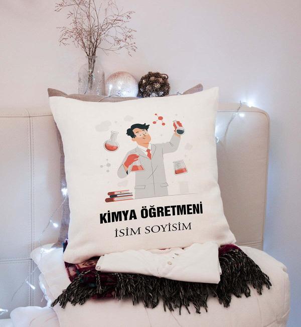 Kimya öğretmeni yastık