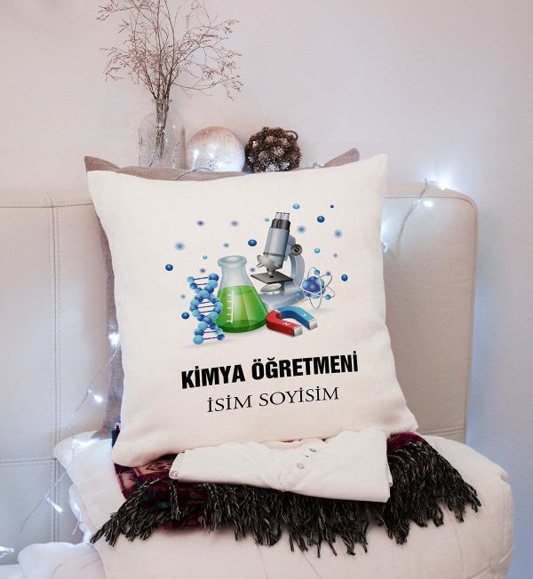 Kimya öğretmeni yastık