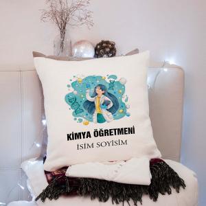 Kimya öğretmeni yastık