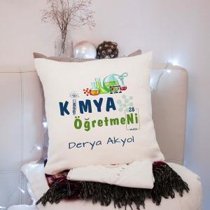 Kimya öğretmeni yastık