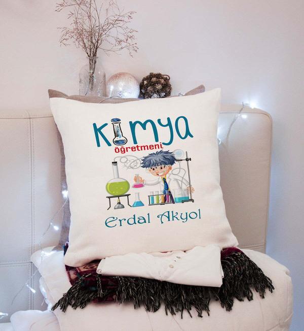 Kimya öğretmeni yastık