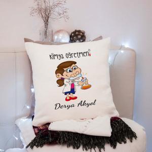 Kimya öğretmeni yastık