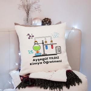 Kimya öğretmeni yastık
