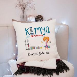 Kimya öğretmeni yastık