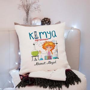 Kimya öğretmeni yastık