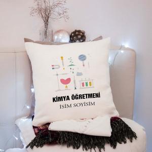 Kimya öğretmeni yastık