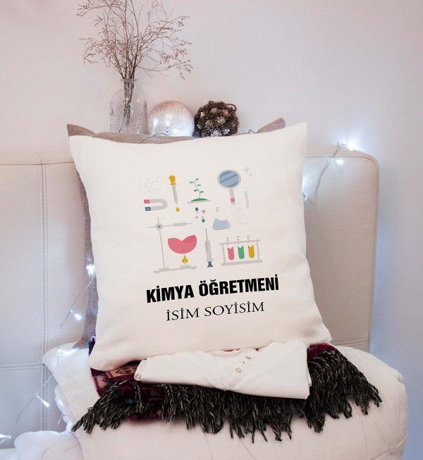 Kimya öğretmeni yastık