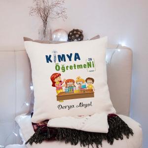 Kimya öğretmeni yastık