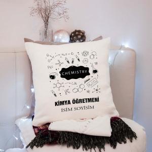 Kimya öğretmeni yastık