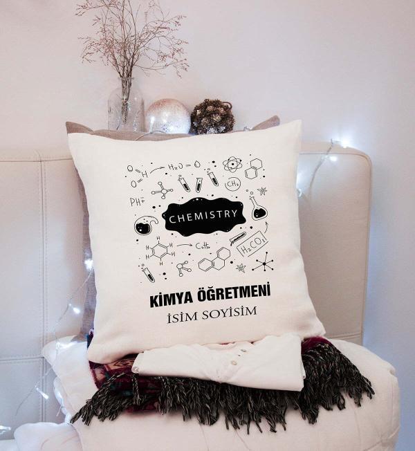 Kimya öğretmeni yastık