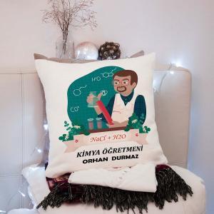 Kimya öğretmeni yastık