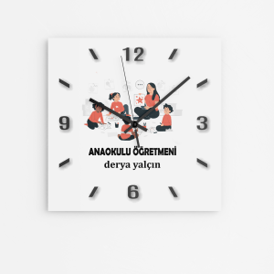Kişiye Özel Anaokulu Öğretmenine Hediye