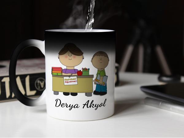 Kişiye Özel Rehber Öğretmeni Sihirli Kupa