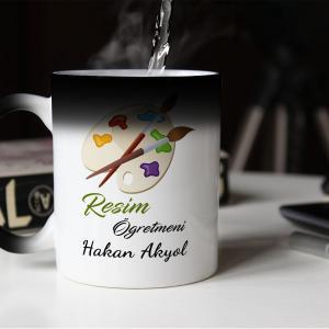 Kişiye Özel Resim Öğretmeni Sihirli Kupa
