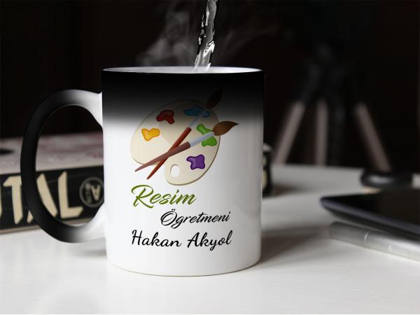 Kişiye Özel Resim Öğretmeni Sihirli Kupa
