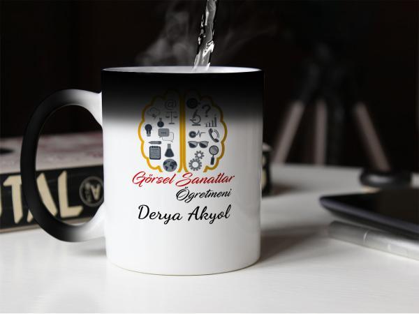Kişiye Özel Resim Öğretmeni Sihirli Kupa