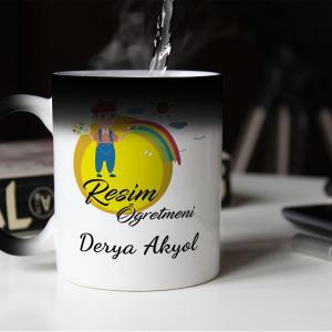 Kişiye Özel Resim Öğretmeni Sihirli Kupa
