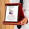 Sevgililer Günü Tasarımlı Plaket