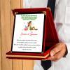 Sevgililer Günü Tasarımlı Plaket