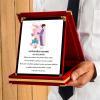 Sevgililer Günü Tasarımlı Plaket
