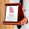 Sevgililer Günü Tasarımlı Plaket