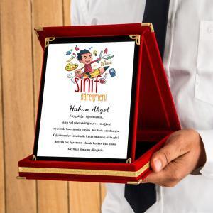 Kişiye Özel Sınıf Öğretmeni Plaketi