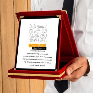 Kişiye Özel Sınıf Öğretmeni Plaketi