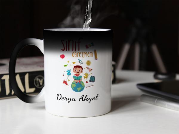 Kişiye Özel Sınıf Öğretmeni Sihirli Kupa