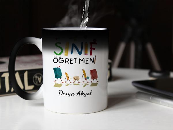 Kişiye Özel Sınıf Öğretmeni Sihirli Kupa