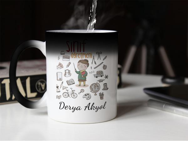 Kişiye Özel Sınıf Öğretmeni Sihirli Kupa