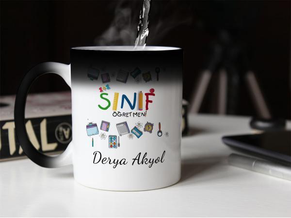 Kişiye Özel Sınıf Öğretmeni Sihirli Kupa