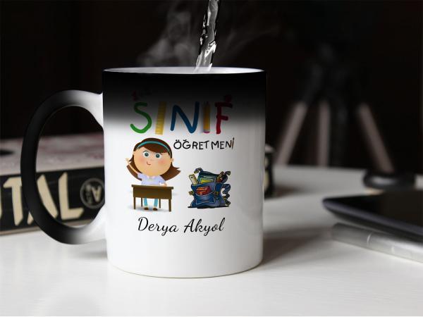 Kişiye Özel Sınıf Öğretmeni Sihirli Kupa